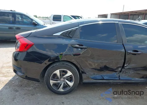 2020 Honda Civic Lx from USA, damaged, VIN 19XFC2F60LE007907